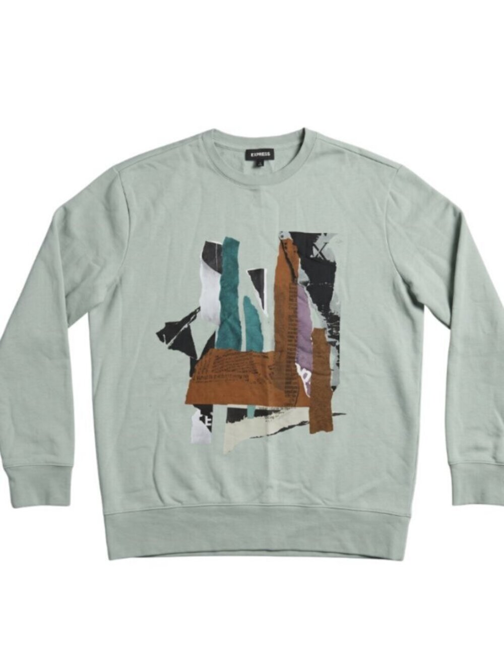 Express Gray Sweatshirt - Size M - Made in India - Used